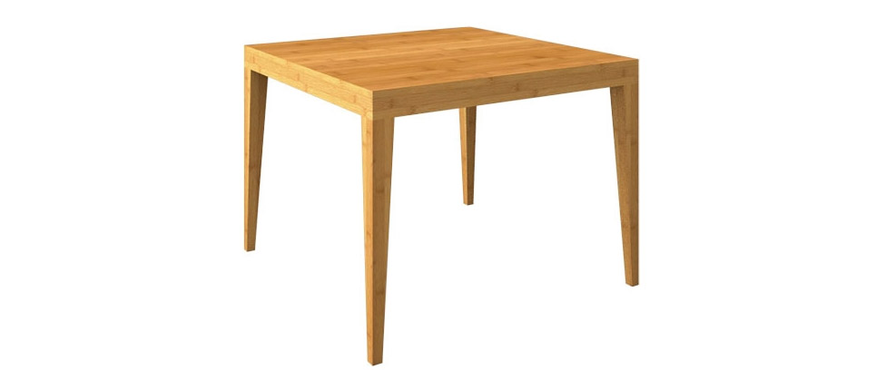 mesa 426 acabada en bambú