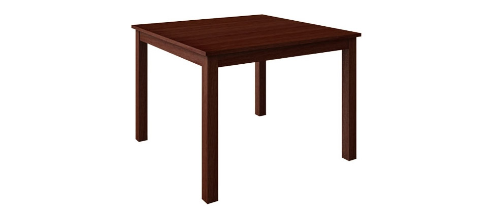 mesa 428 acabada en nogal