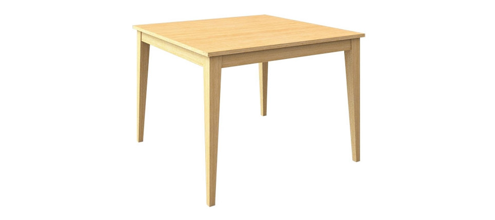 mesa 429 acabada en roble blanco