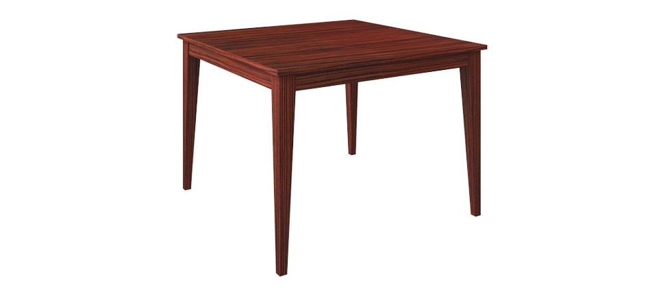 mesa 429 acabada en ébano