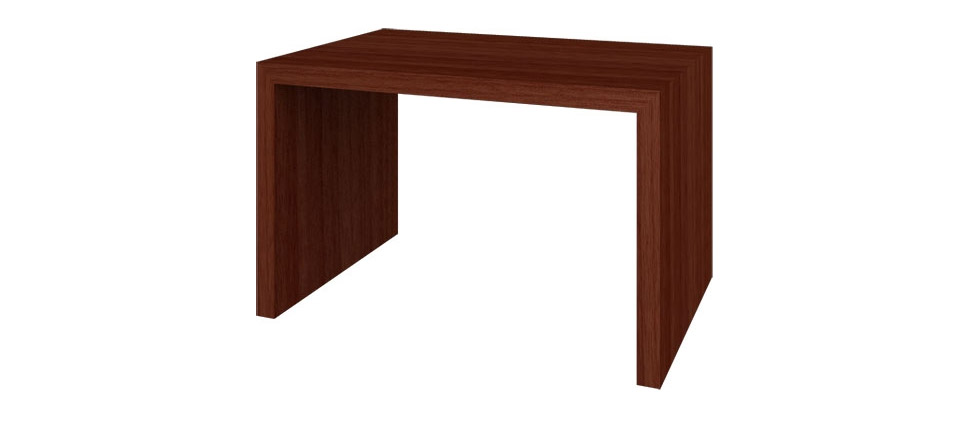 mesa 432 acabada en nogal