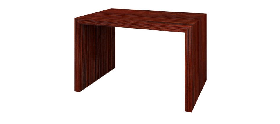 mesa 432 acabada en ébano