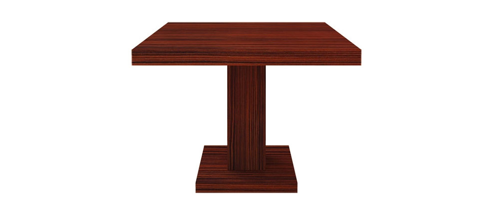 mesa 449 acabada en ébano