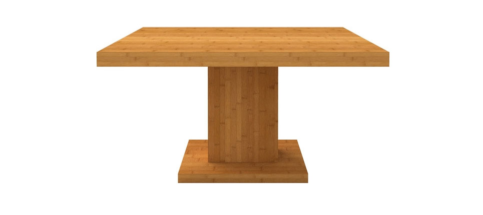 mesa 450 acabada en bambú