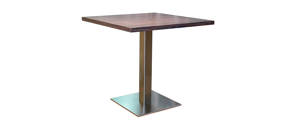 mesa 598 acero y wengué