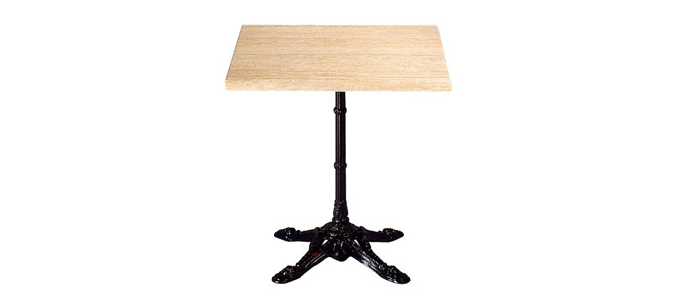 mesa 6006 hierro y mármol