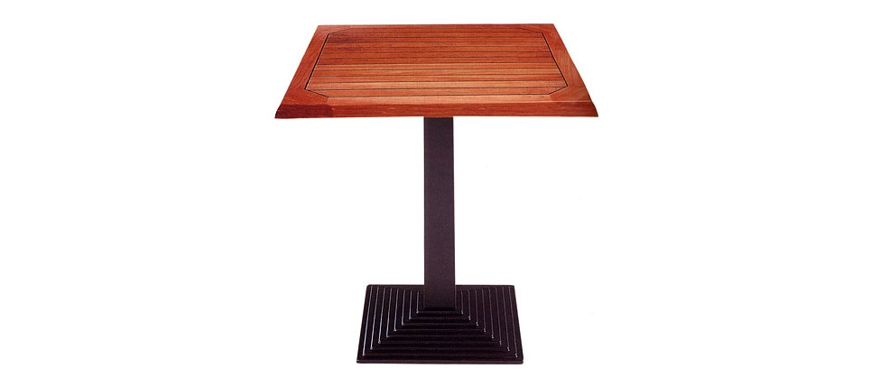 mesa 6011 hierro y madera