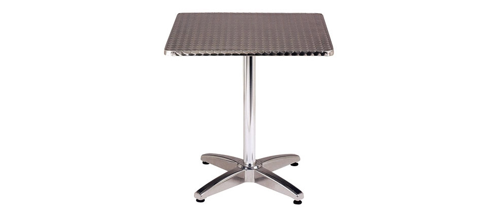 mesa 6025 acero y aluminio