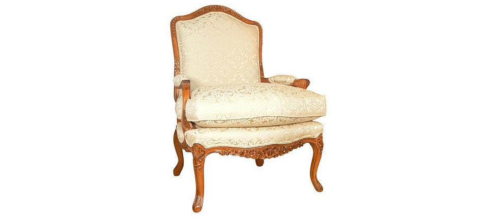 sillón 304 tela estampada