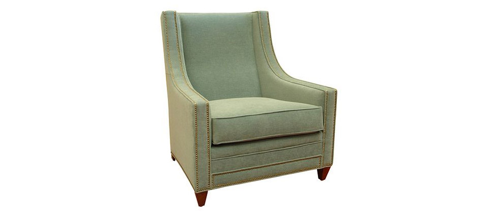 sillón 451 terciopelo verde