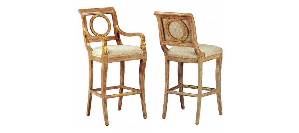 taburete 007 tela beige