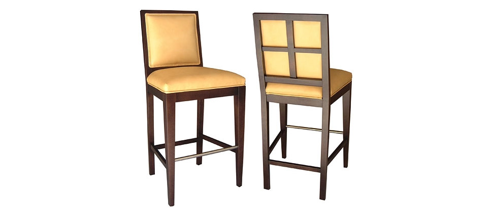 taburete 196 piel beige