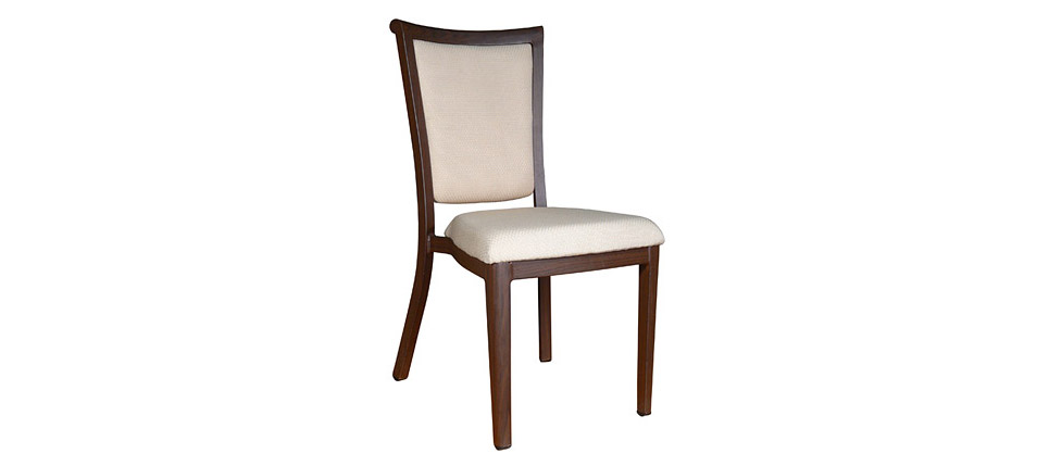 silla 4187 tela blanca