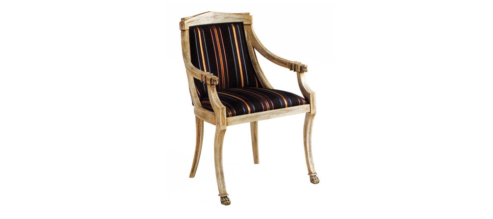 silla 011 tela a rayas