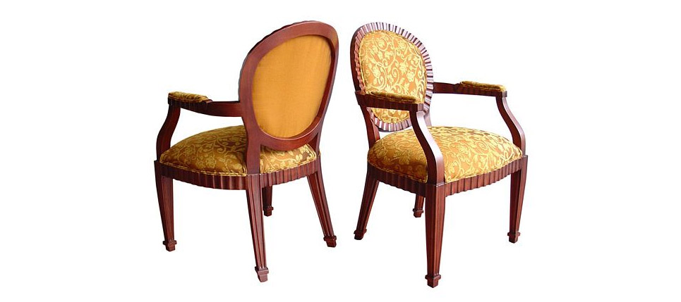 silla 013 amarillo estampado