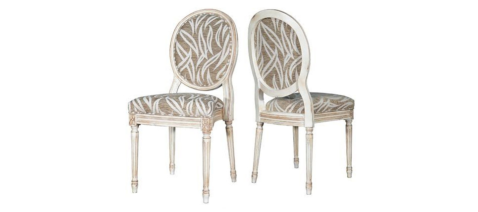 silla 152 estampado hojas