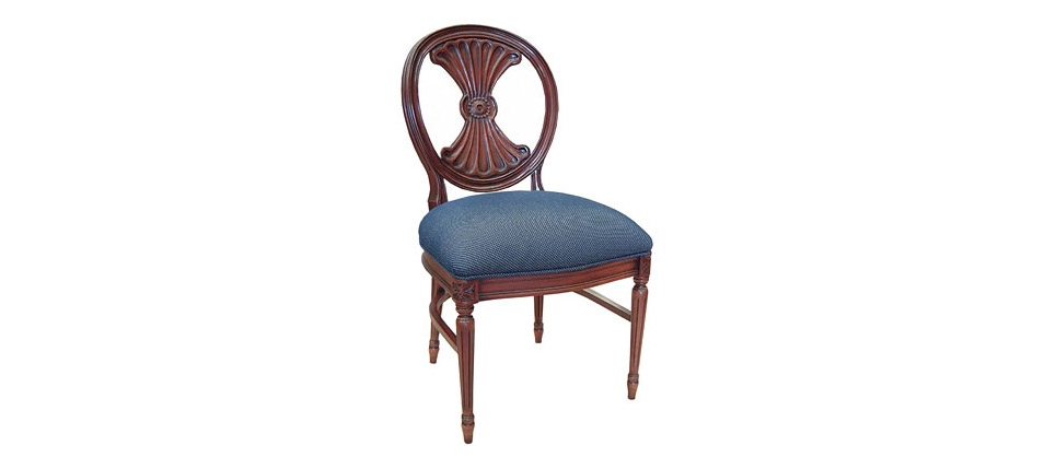 silla 156 tela azul