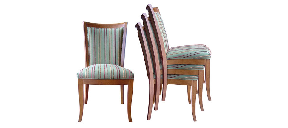 silla 185 tela verde