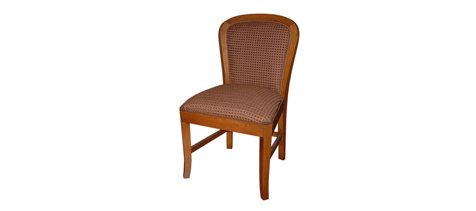 silla 229 tela marrón