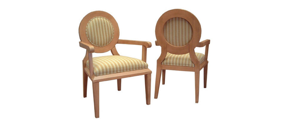 silla 279 tela a rayas