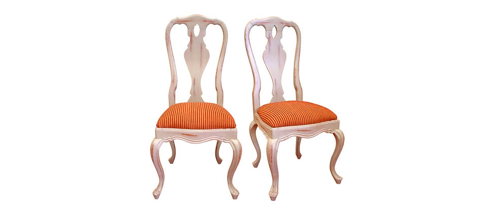 silla 321 tela a rayas