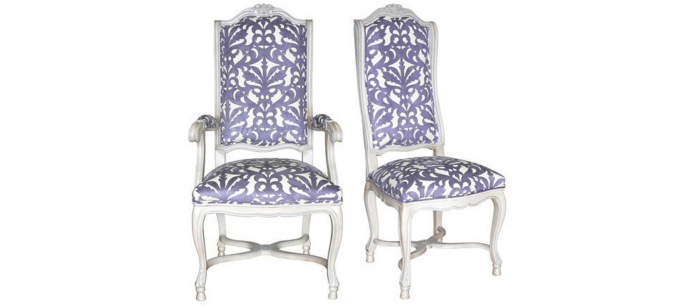 silla 405 tela estampada