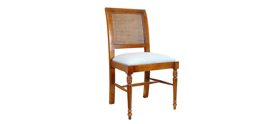 silla 462 tela blanca