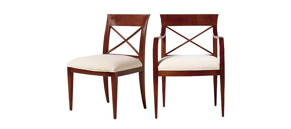 silla 5056 tela blanca