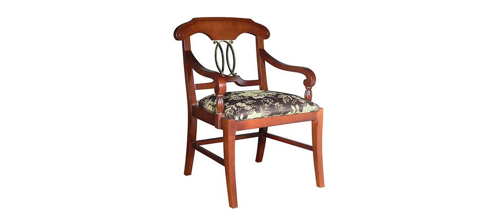 silla 622 tela estampada