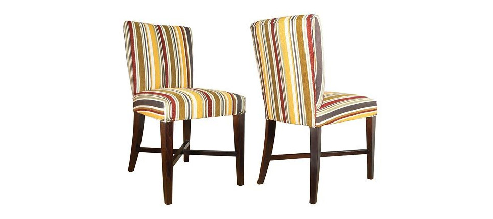 silla 075 tela a rayas