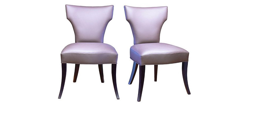 silla 059 tela granate brillante