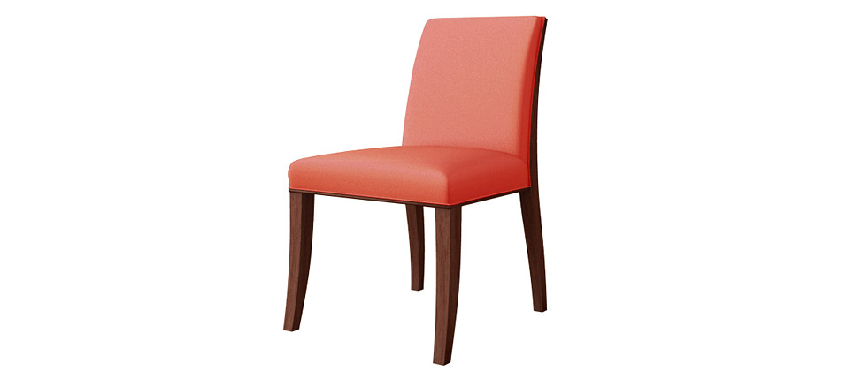 silla 424 tela roja