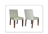 silla 578 piel blanca